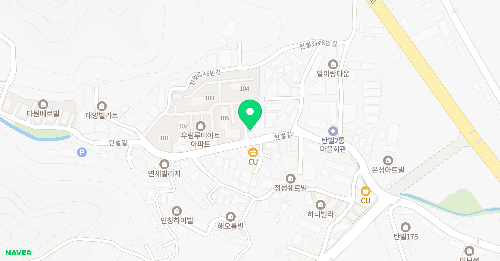 꿈을키우는 음악교습소 위치