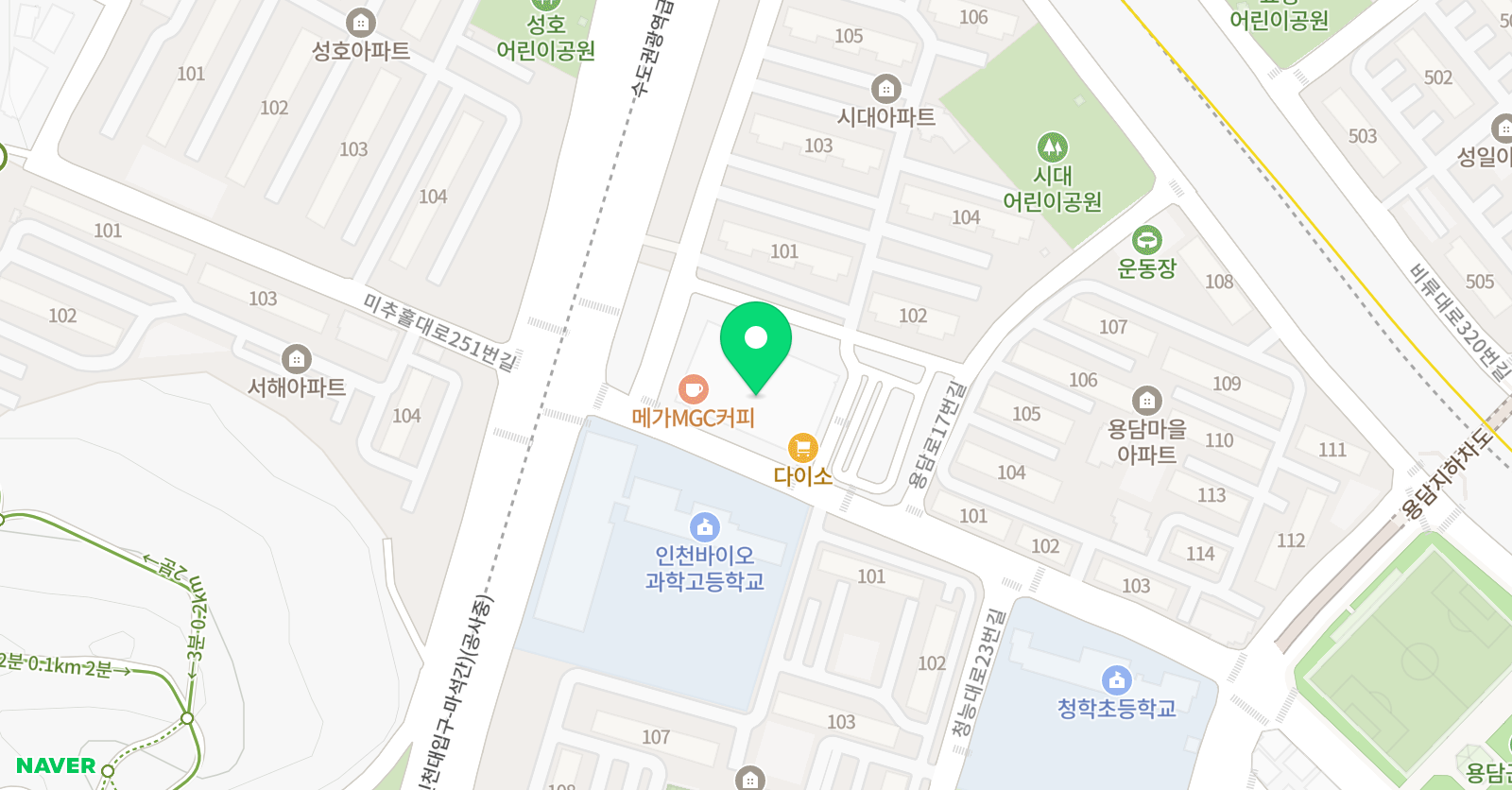 경희대석사 체육관 위치