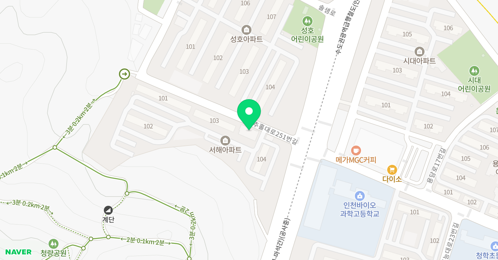 국가대표 코리아 태권도장 위치