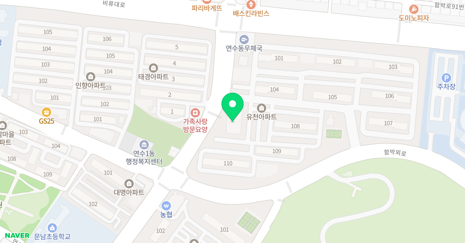 윤쌤스터디 학원 위치