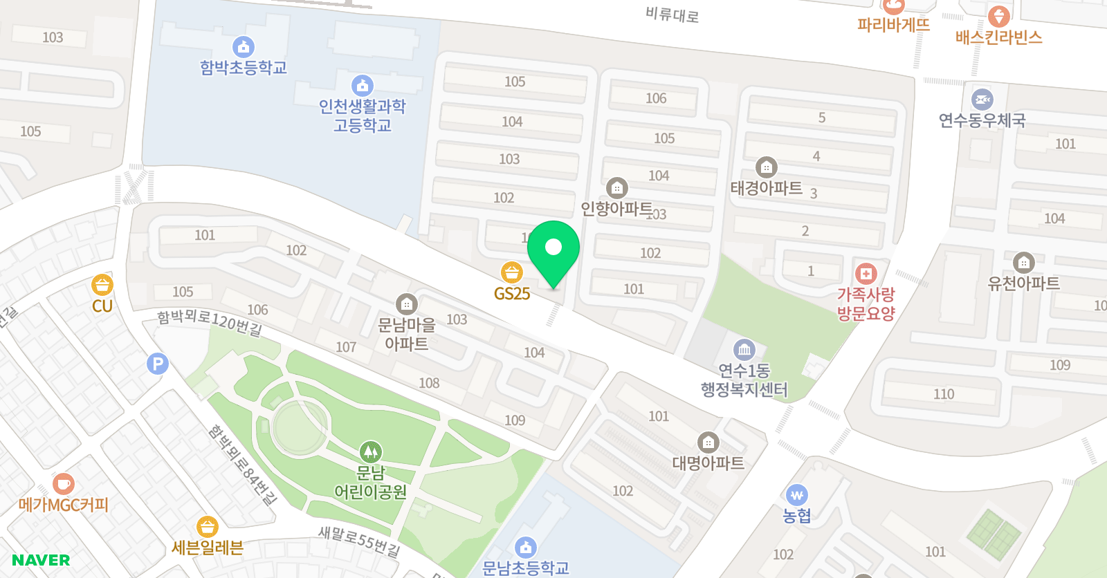 바하 음악학원 위치