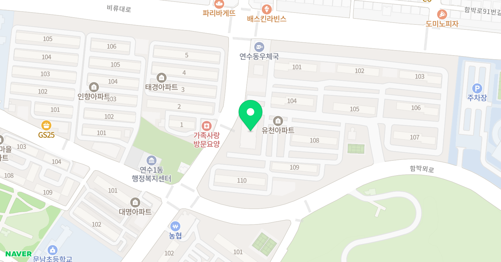 기탄사고력교실 연수센터 위치