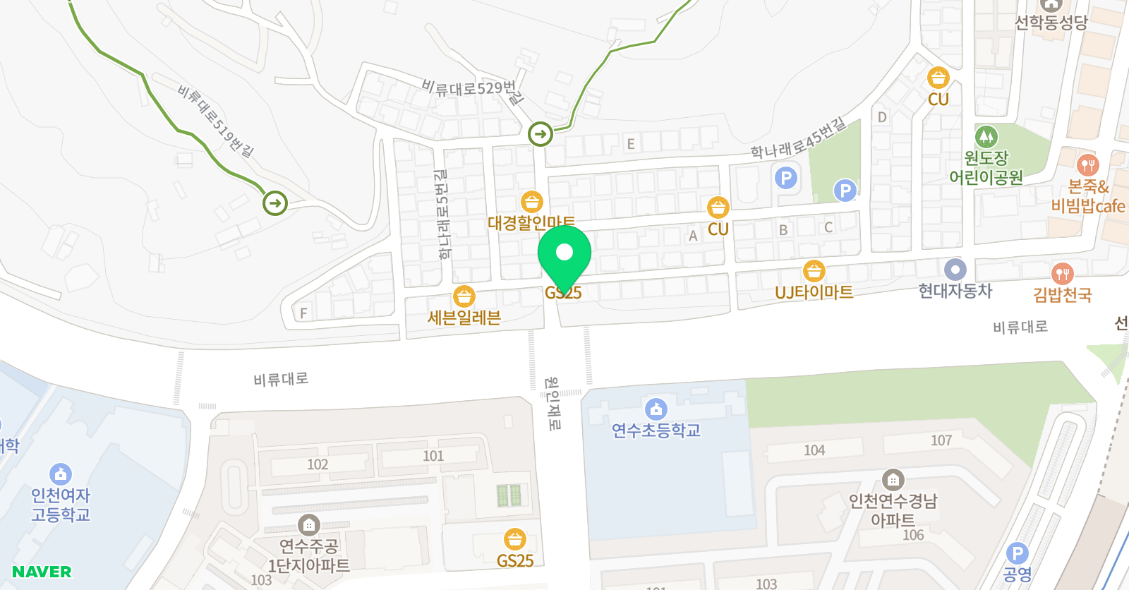 교성 학원 위치