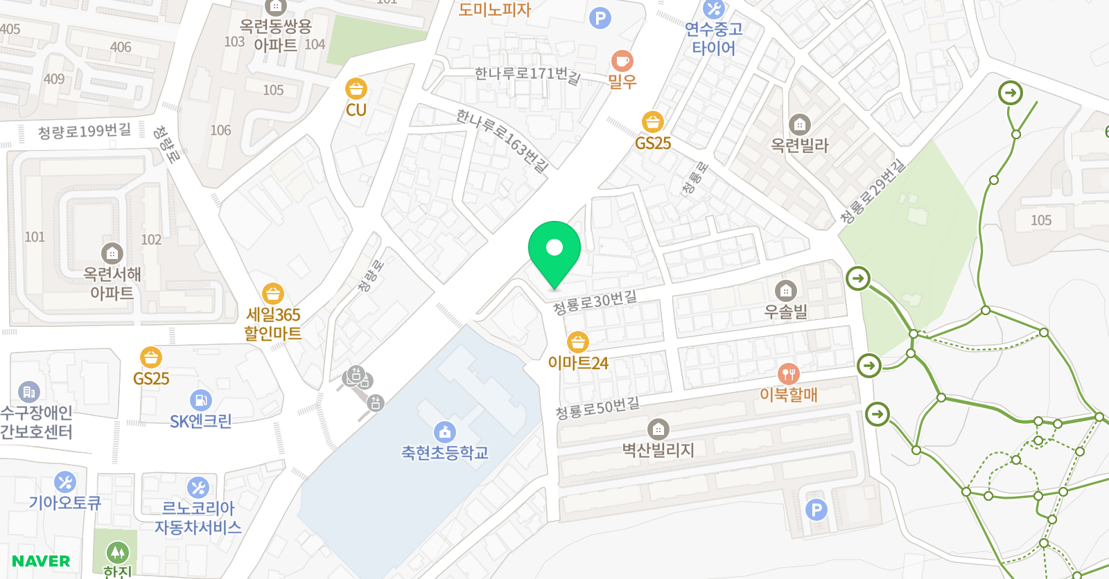 피아체 음악학원 위치