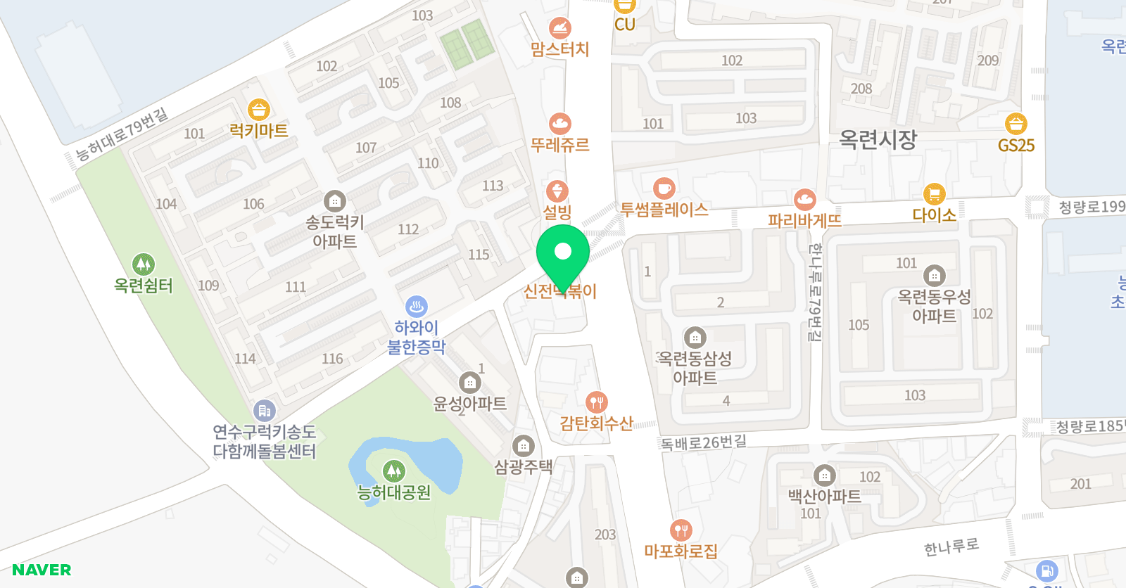 발레핏하우스 위치