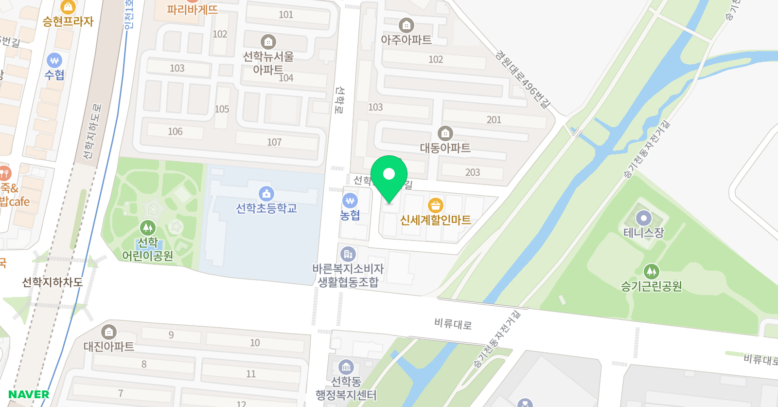 예성 음악학원 위치