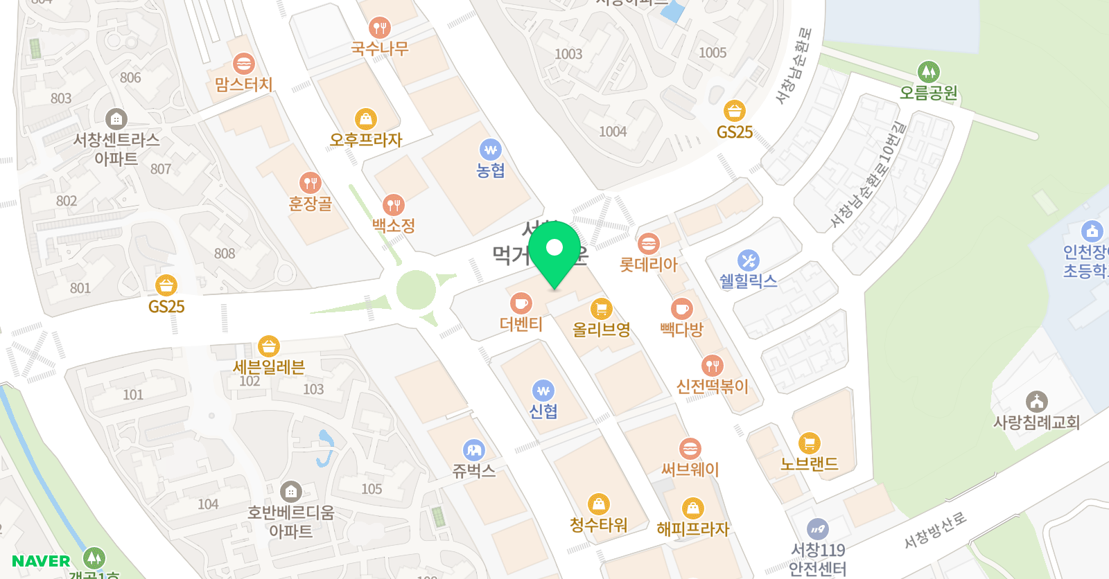 노프라블럼 관리형수학학원 위치