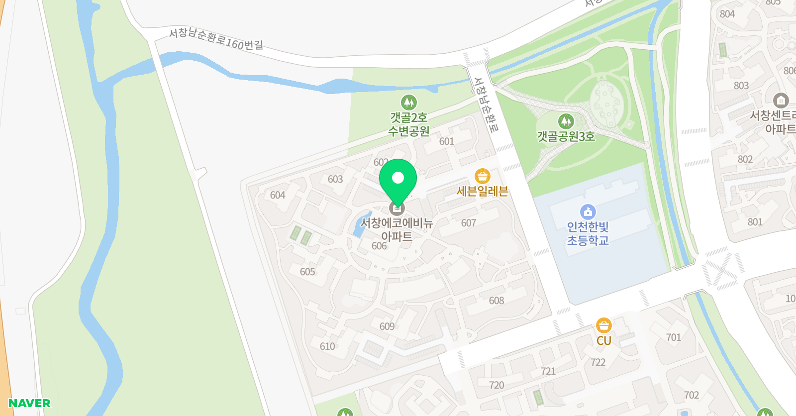 우리말해 인천 서창한빛초점 위치