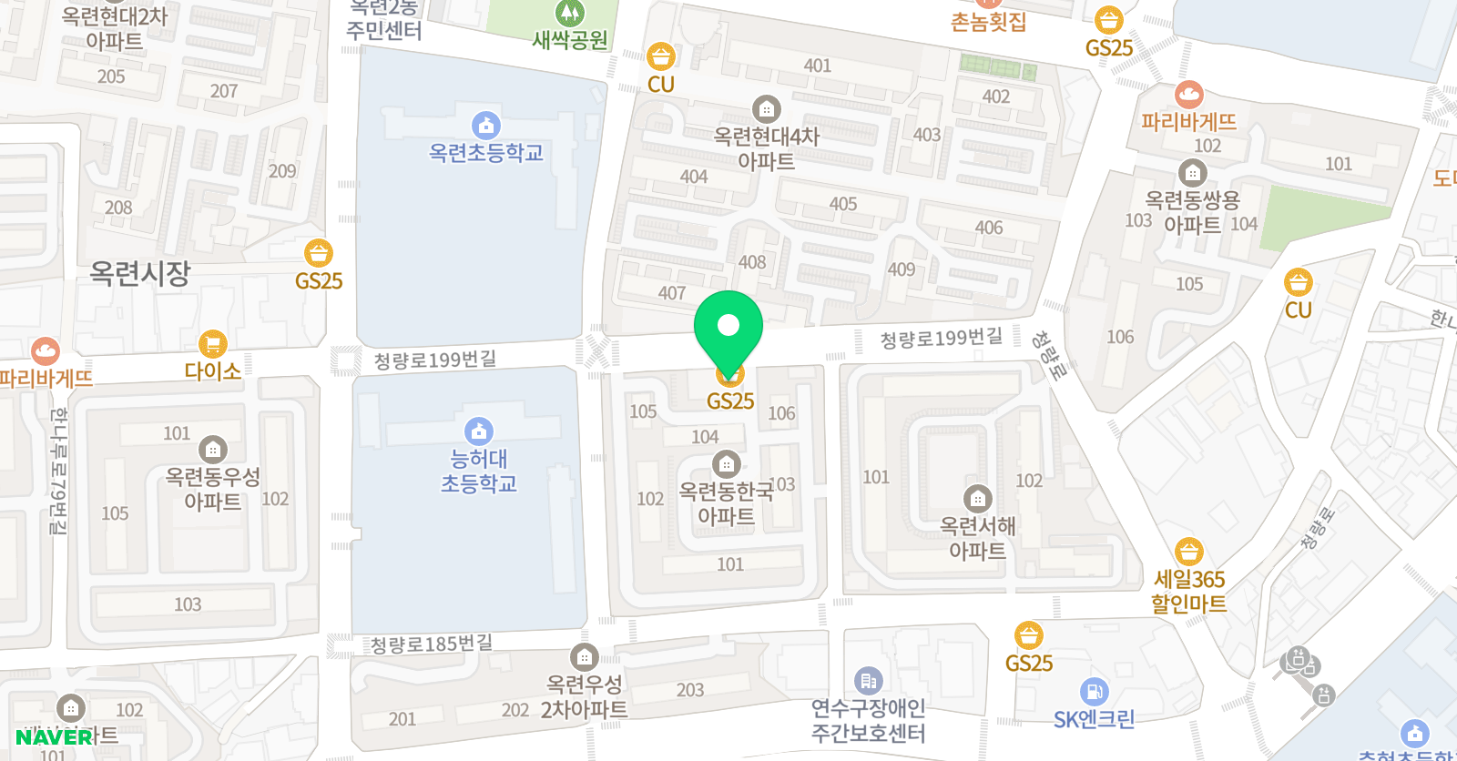 크리아트 옥련 미술교습소 위치