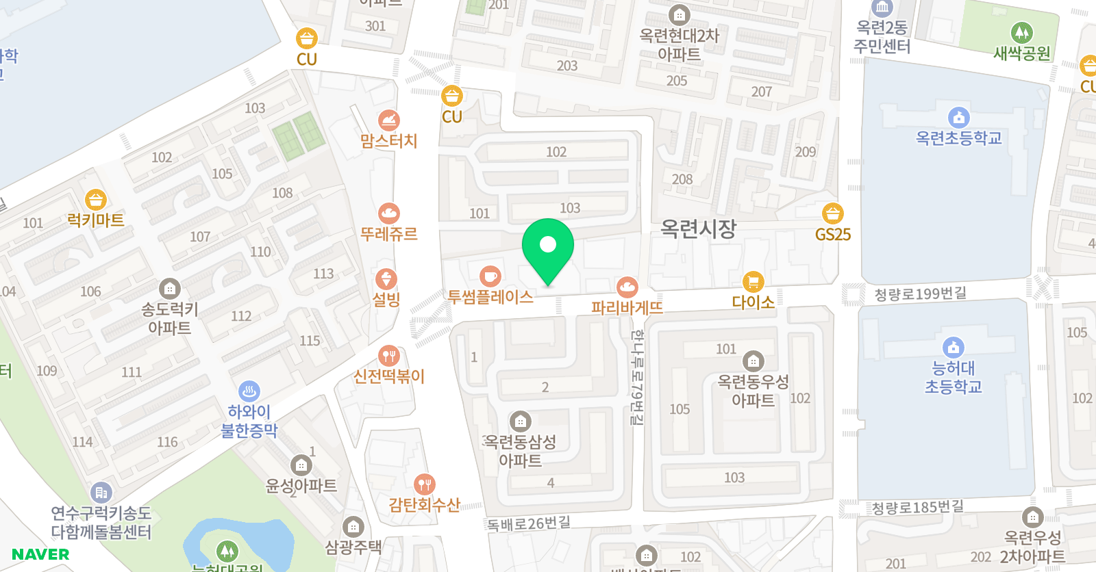 이레 수학학원 위치