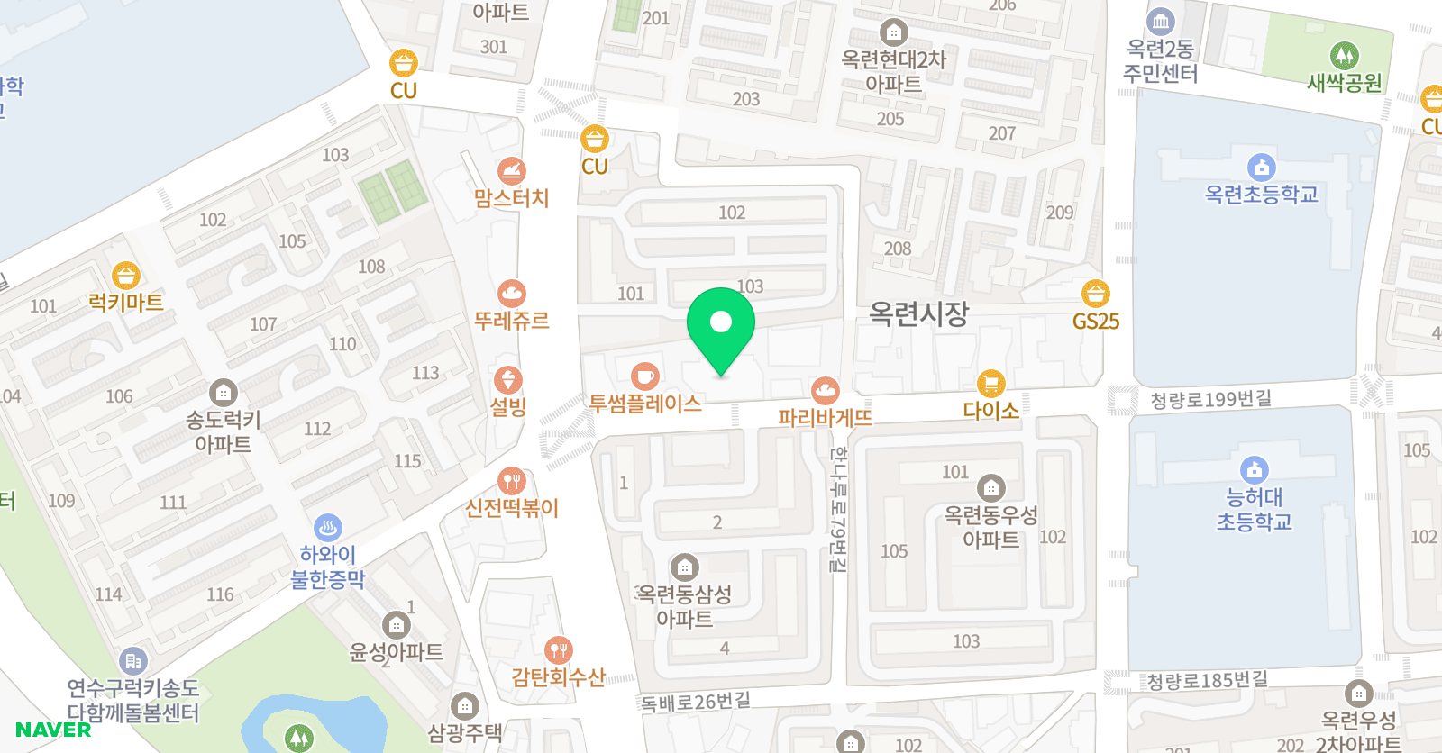 일품 수학학원 위치