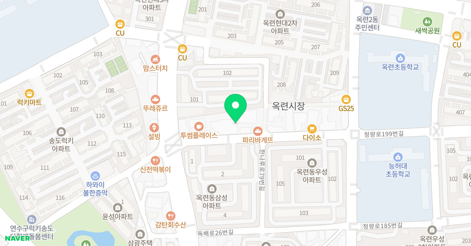 JIS댄스홀릭 인천점 위치