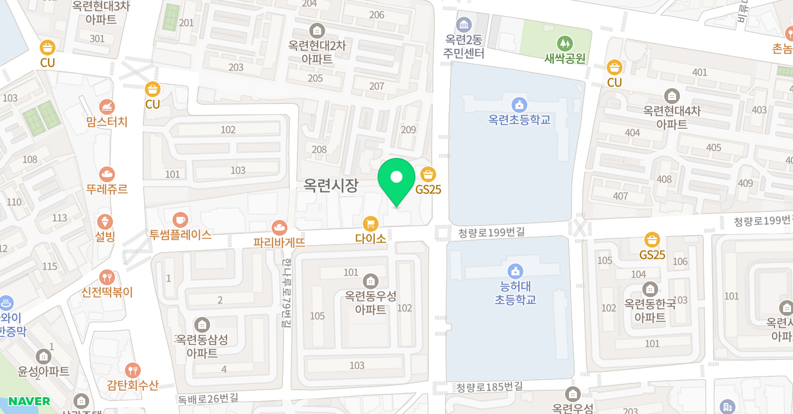 경희대태권나라 태권도장 위치