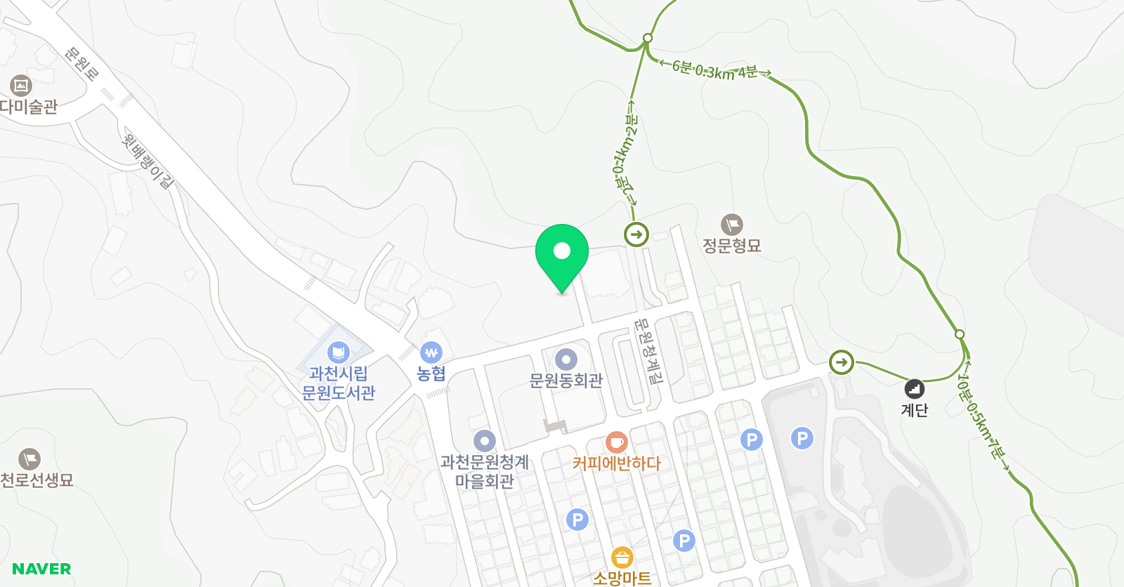 과천어린이축구교실 위치