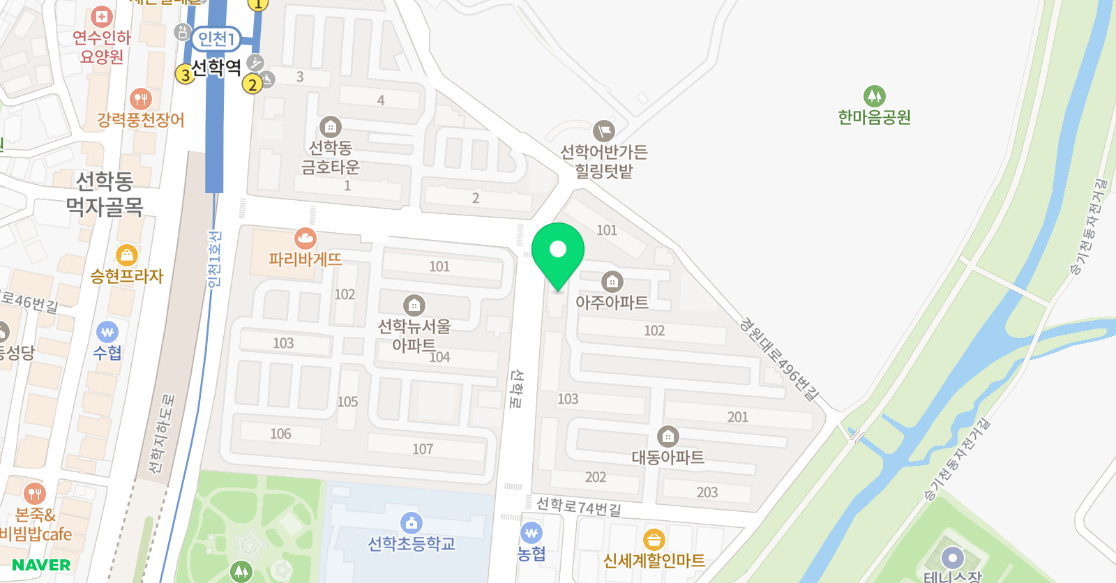 제이피아노 음악교습소 위치