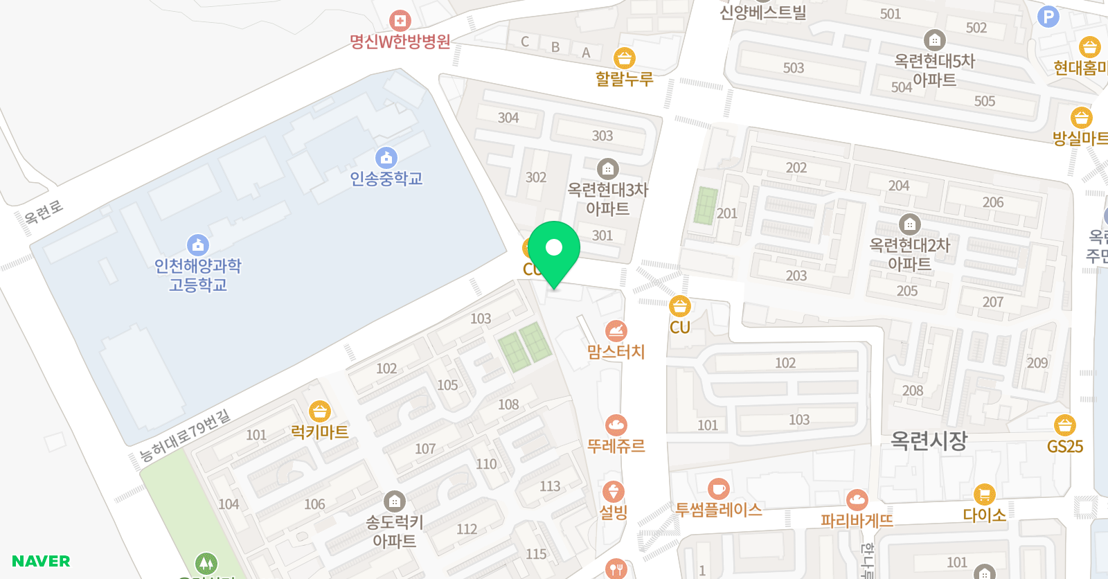 드림 수학학원 위치