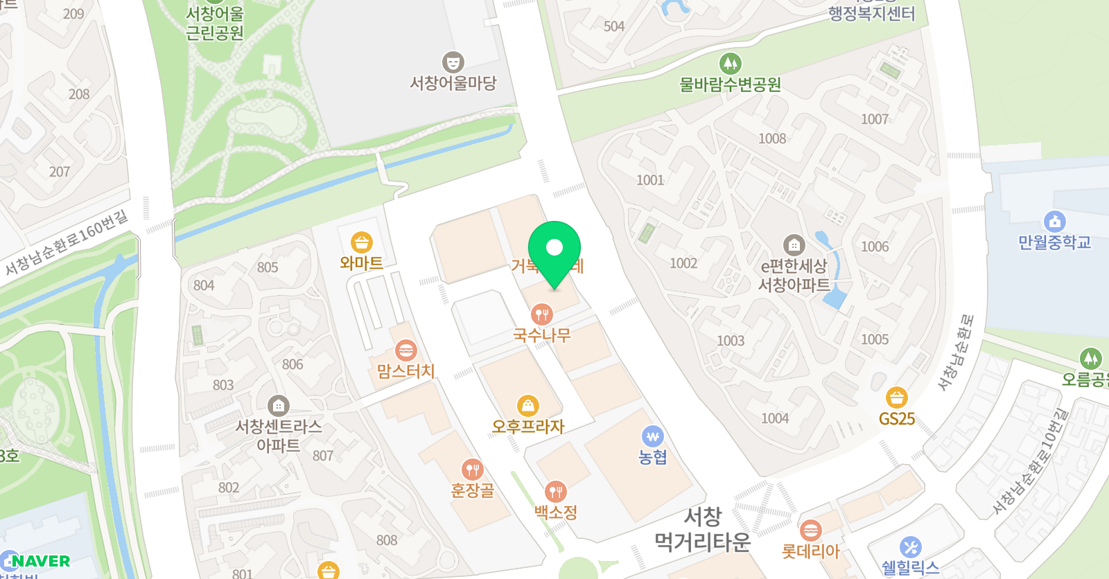 한빛예샘 음악학원 위치