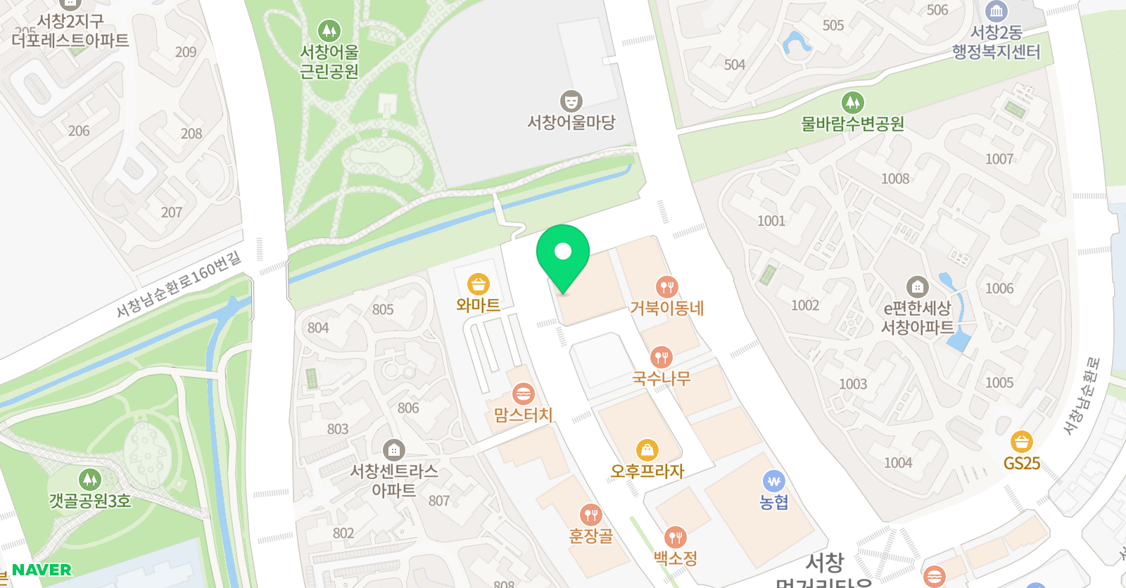 렌느 발레 무용학원 위치