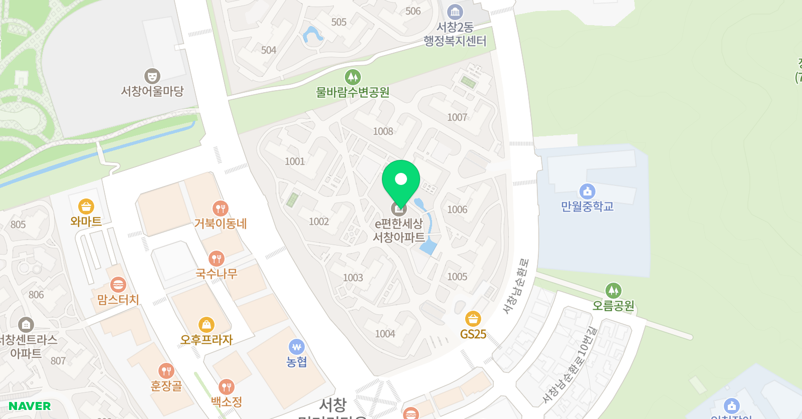 플레이팩토 서창이편한세상 교실 위치