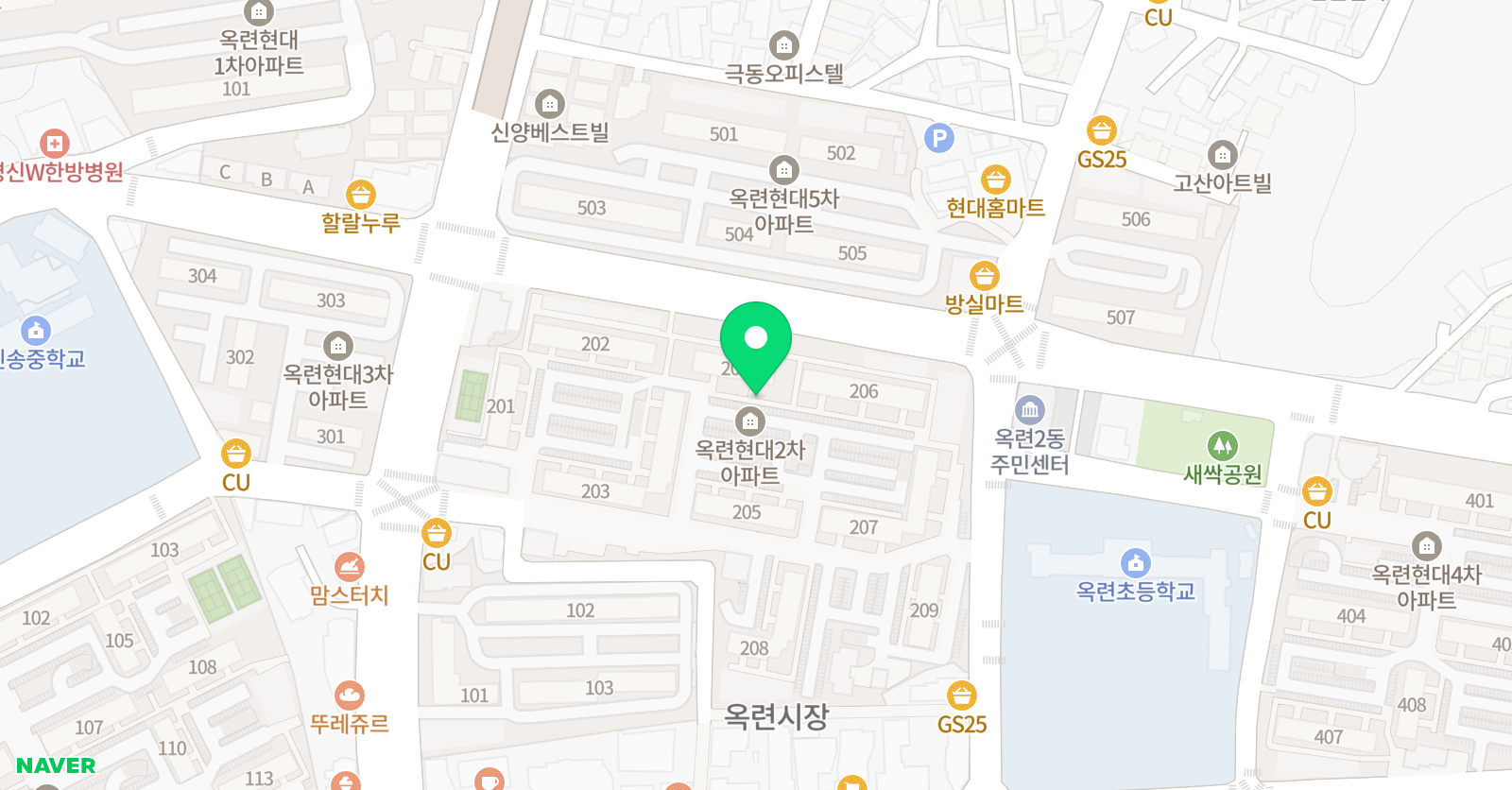토론하는아이들 옥련현대 GLE 센터 위치