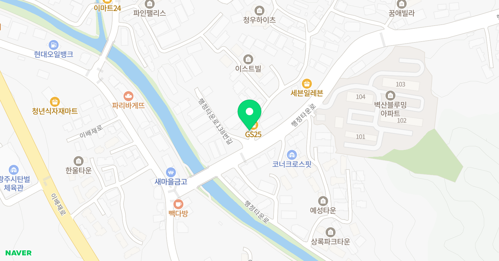 바른 학원 위치