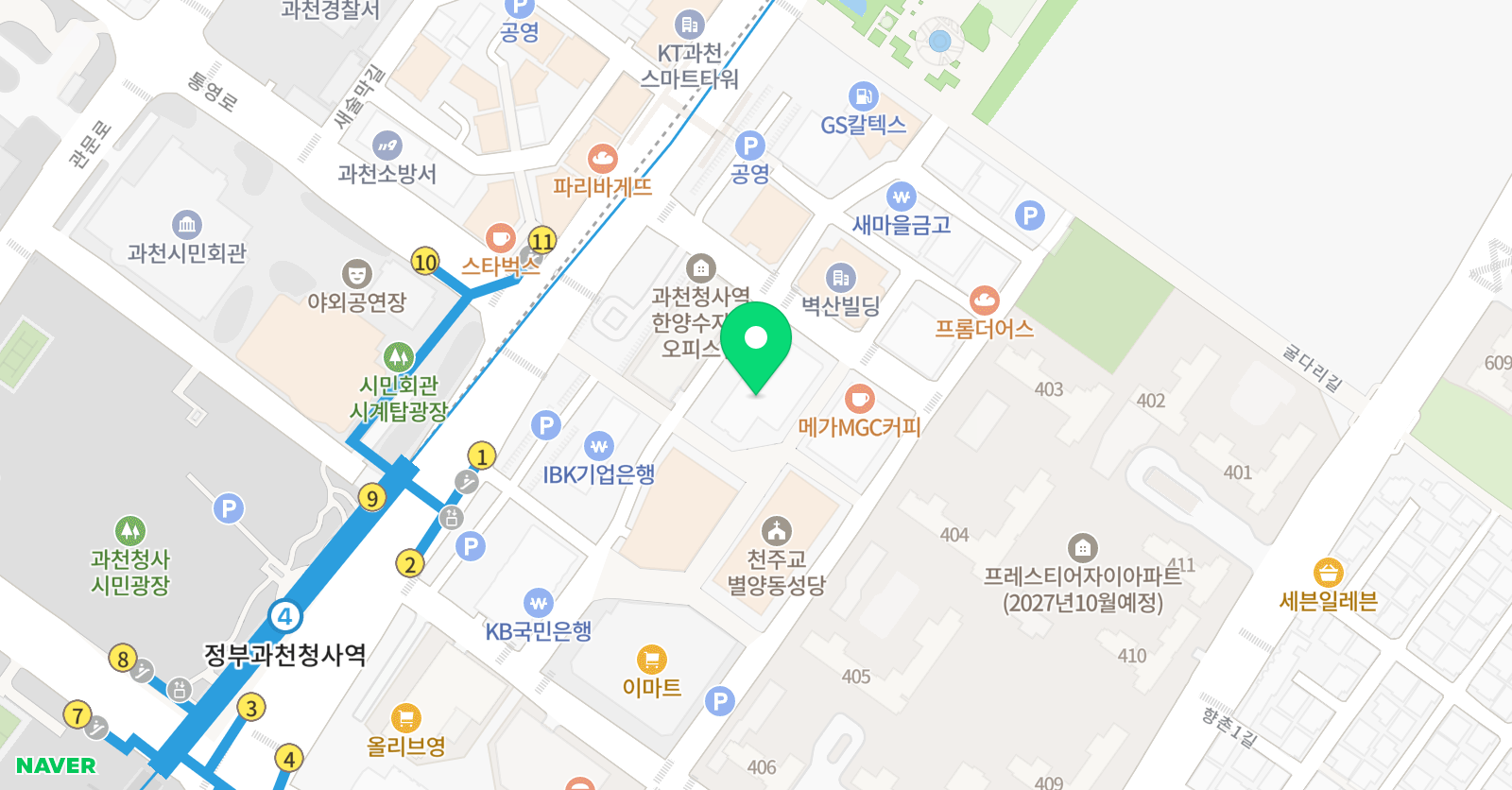 아발론랭콘 과천캠퍼스 위치