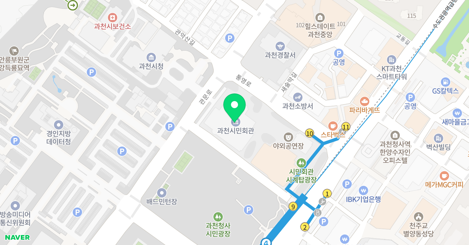 과천 리틀위니아 아이스하키클럽 위치