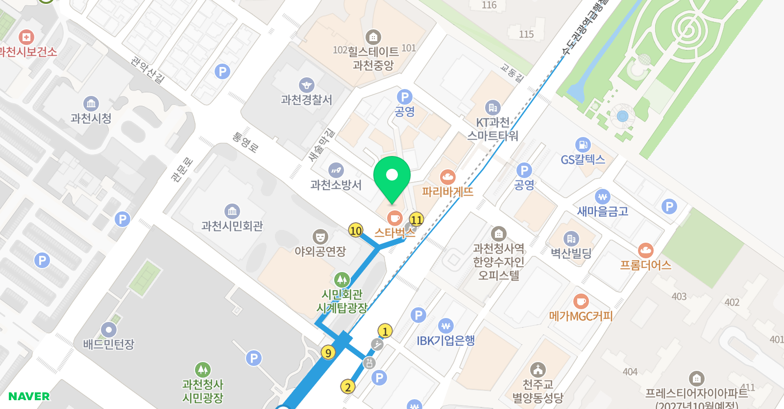더원씽독학재수학원 위치