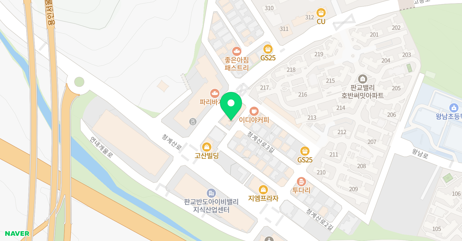 천명 태권도장 위치