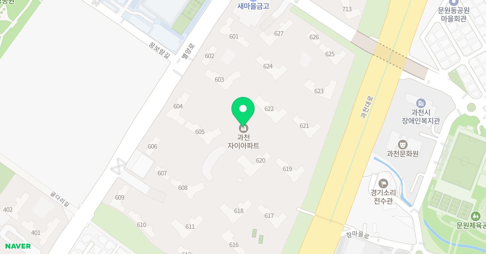 퍼스트 태권도 파워점핑 위치