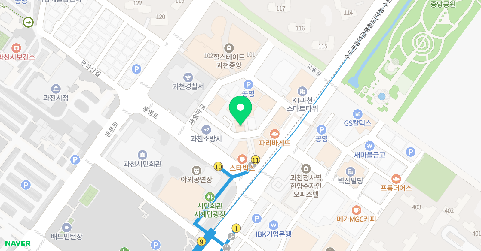 가우디 미술학원 위치