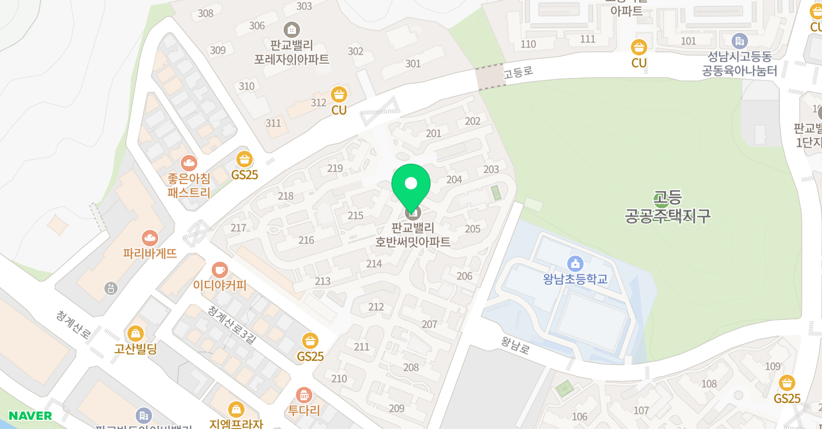 숲피아노음악 교습소 위치