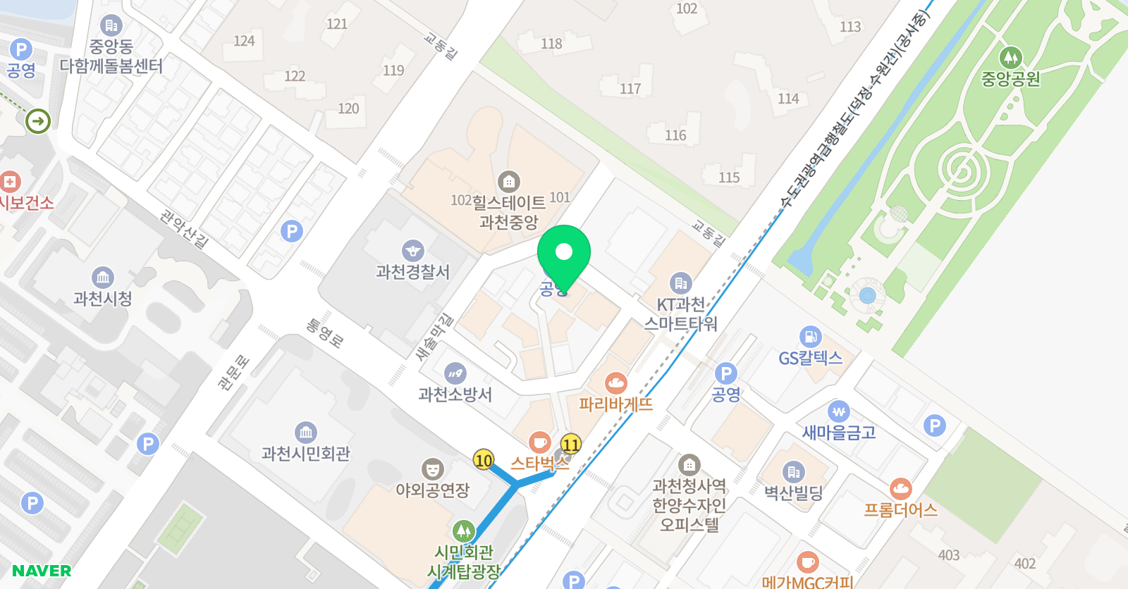 필즈더클래식 과천센터 위치