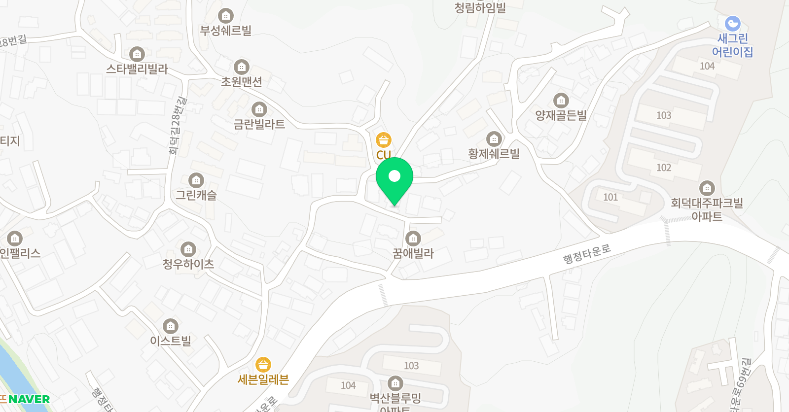 고쌤 수학 위치