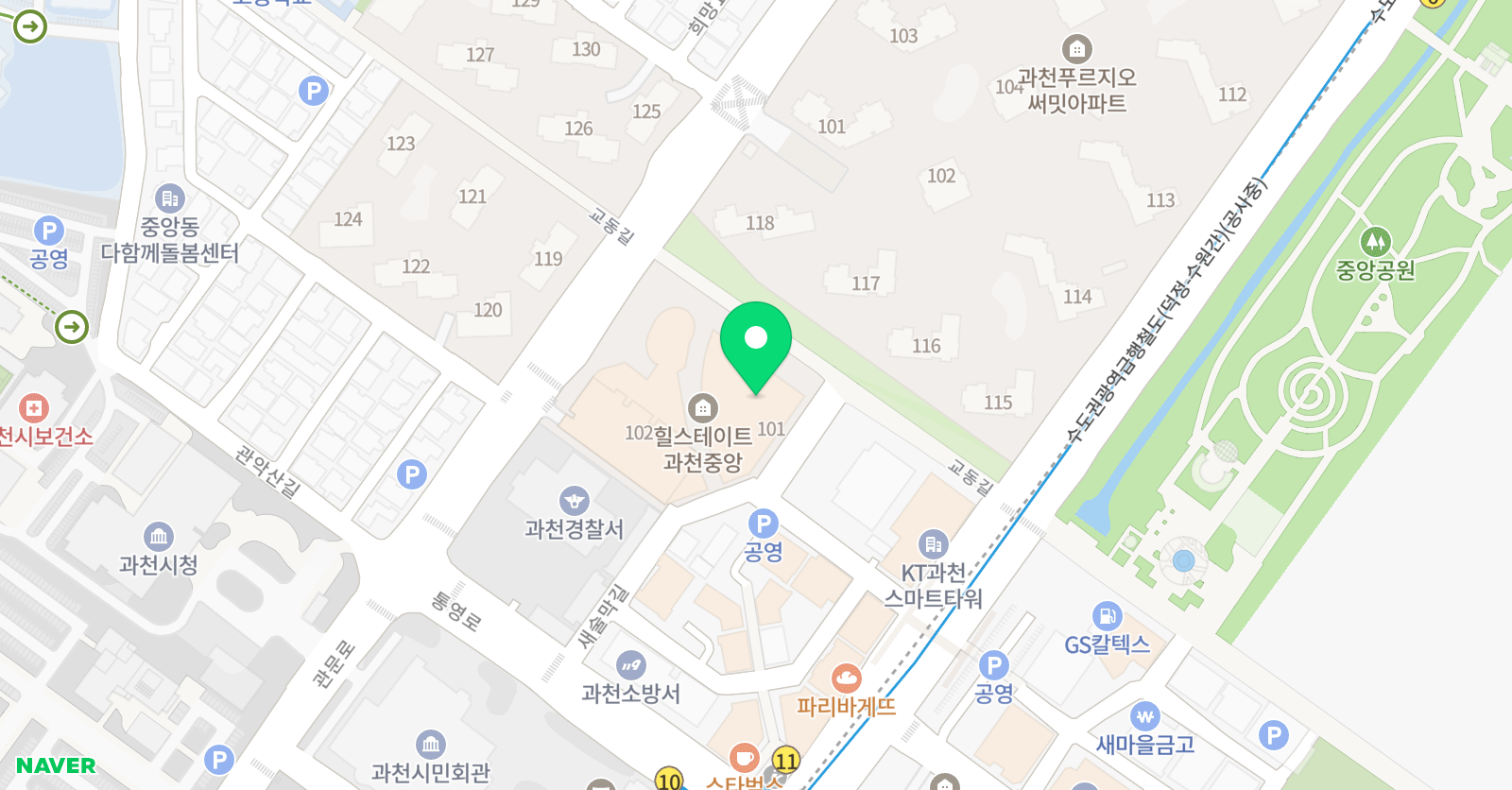 그림아트스튜디오 과천원 위치
