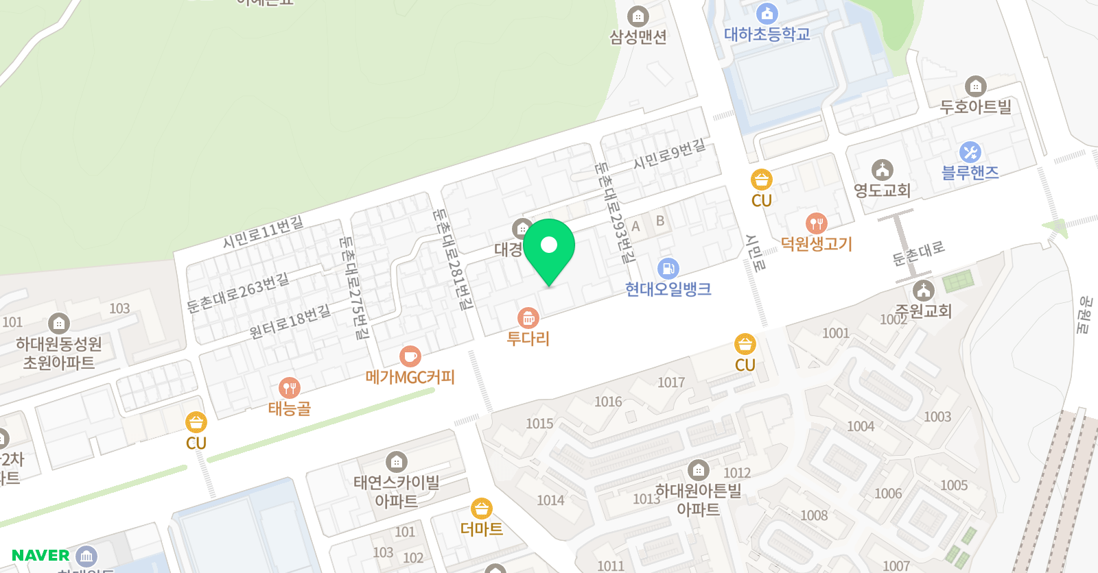 토마토 어학원 하대원캠퍼스 위치