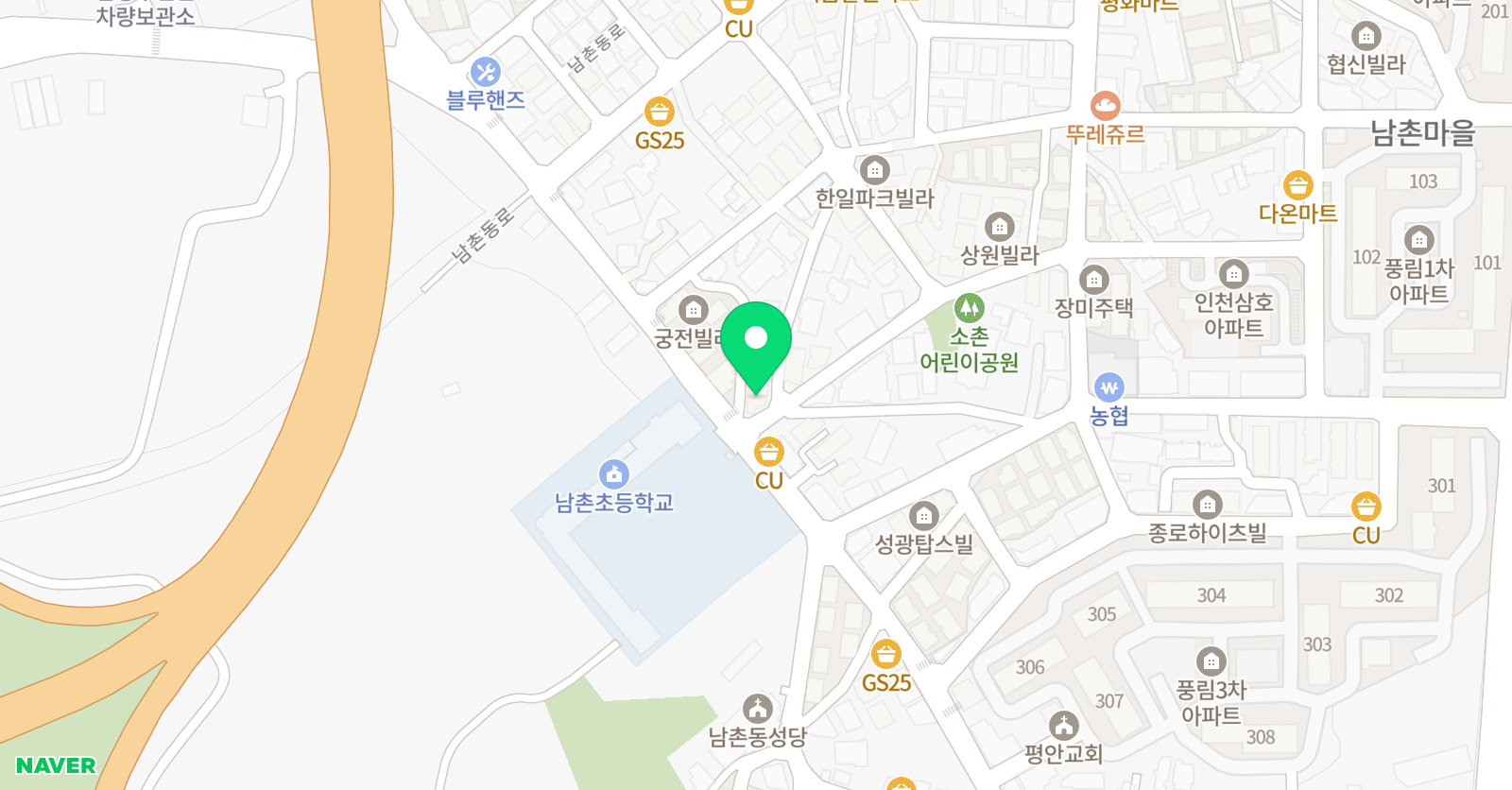 중앙 영어S 위치