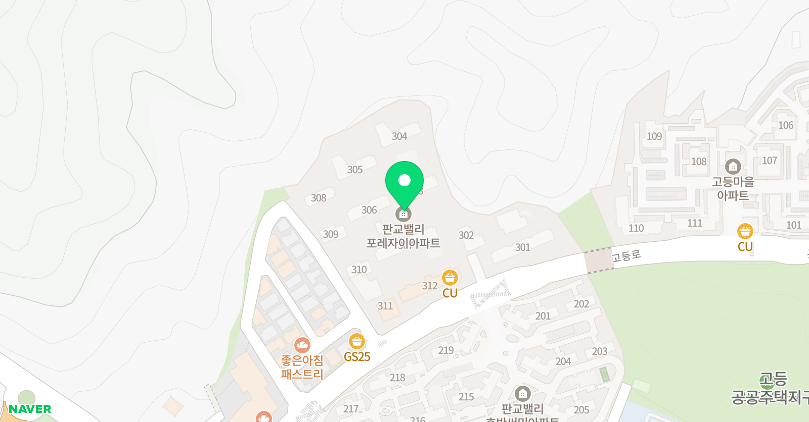 스마트해법 수학 성남고등포레자이점 위치