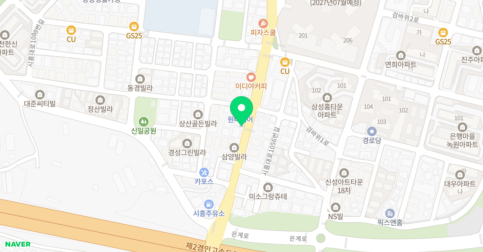 이화 영어수학전문학원 위치