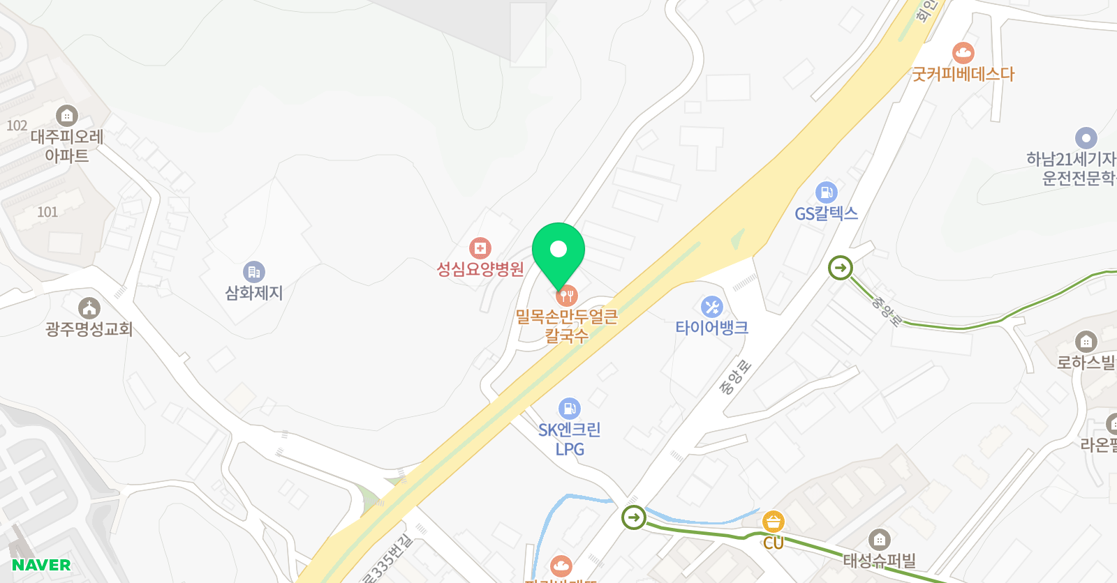 민아트 무용학원 위치