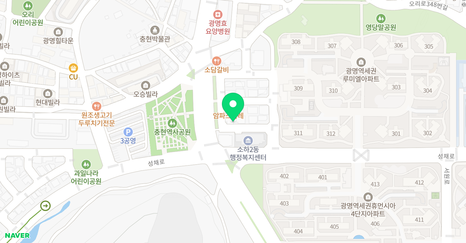 놀작마이아트 조이풀 미술교습소 위치