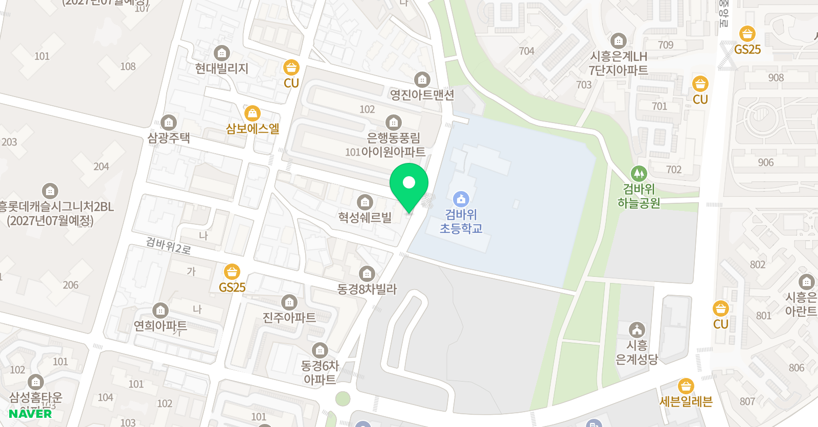 은혜 음악학원 위치