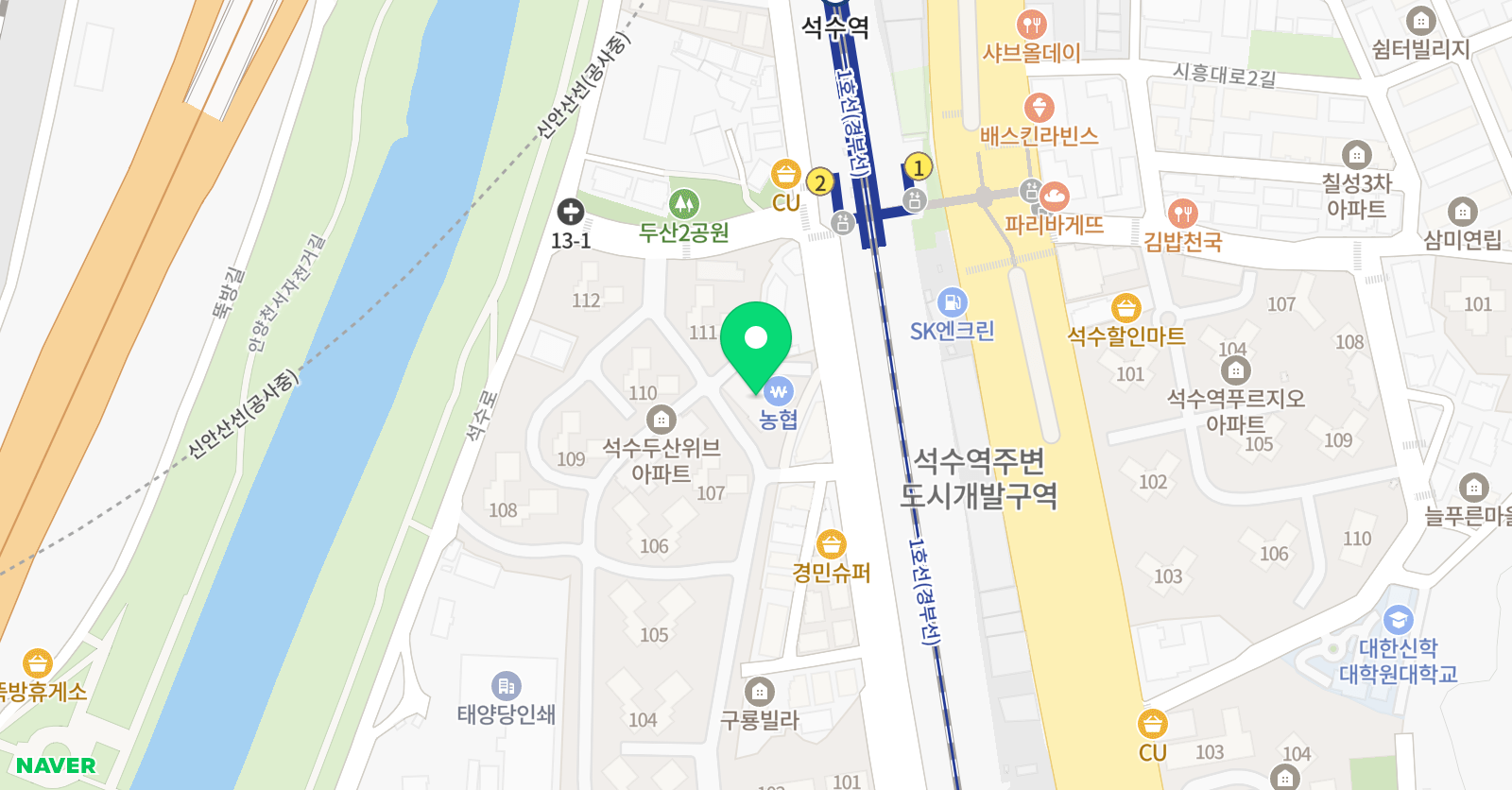 파라칼레오 뮤직학원 위치