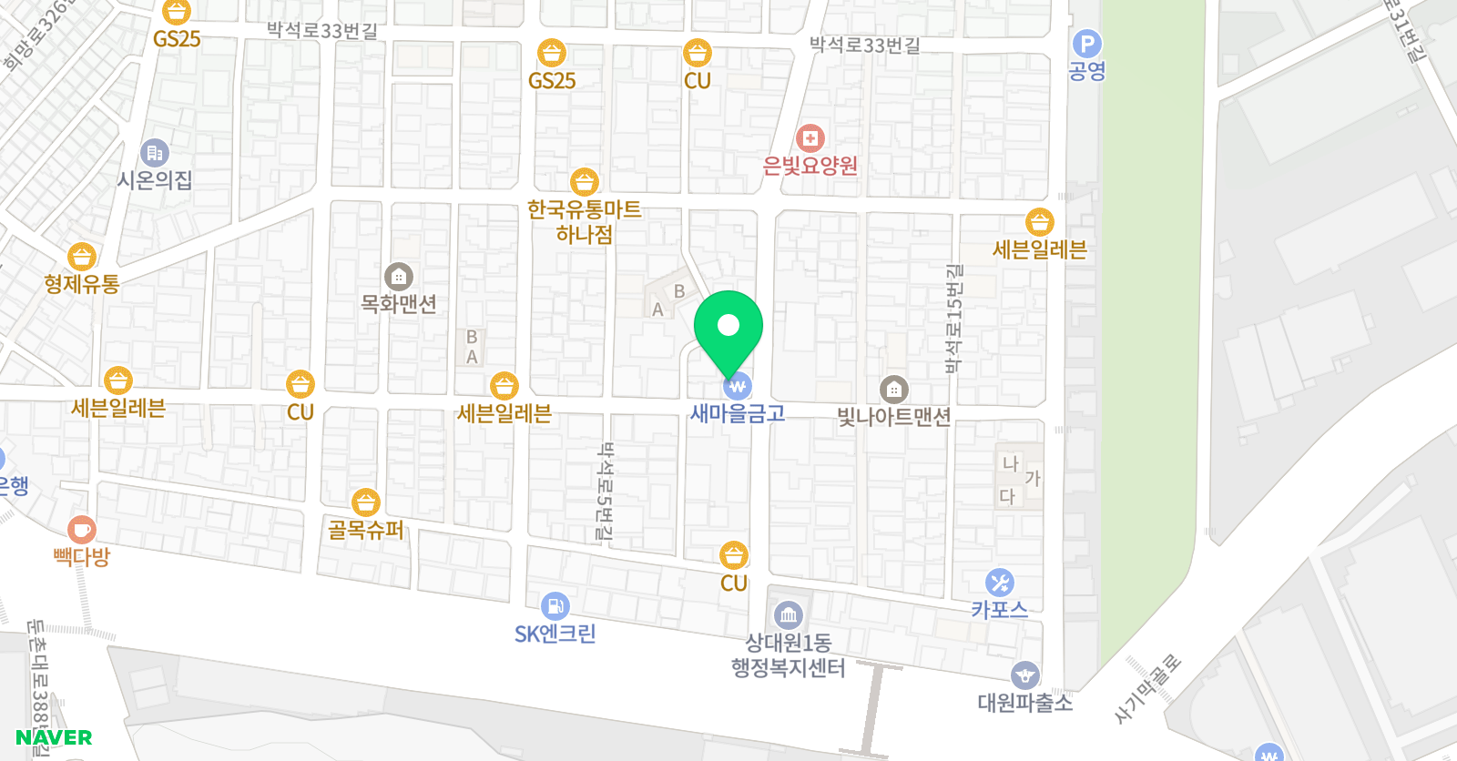 최강단대 태권도 위치