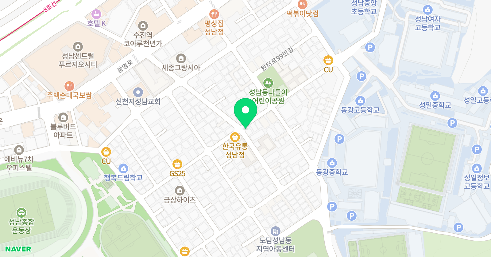 칸타빌레 음악학원 위치