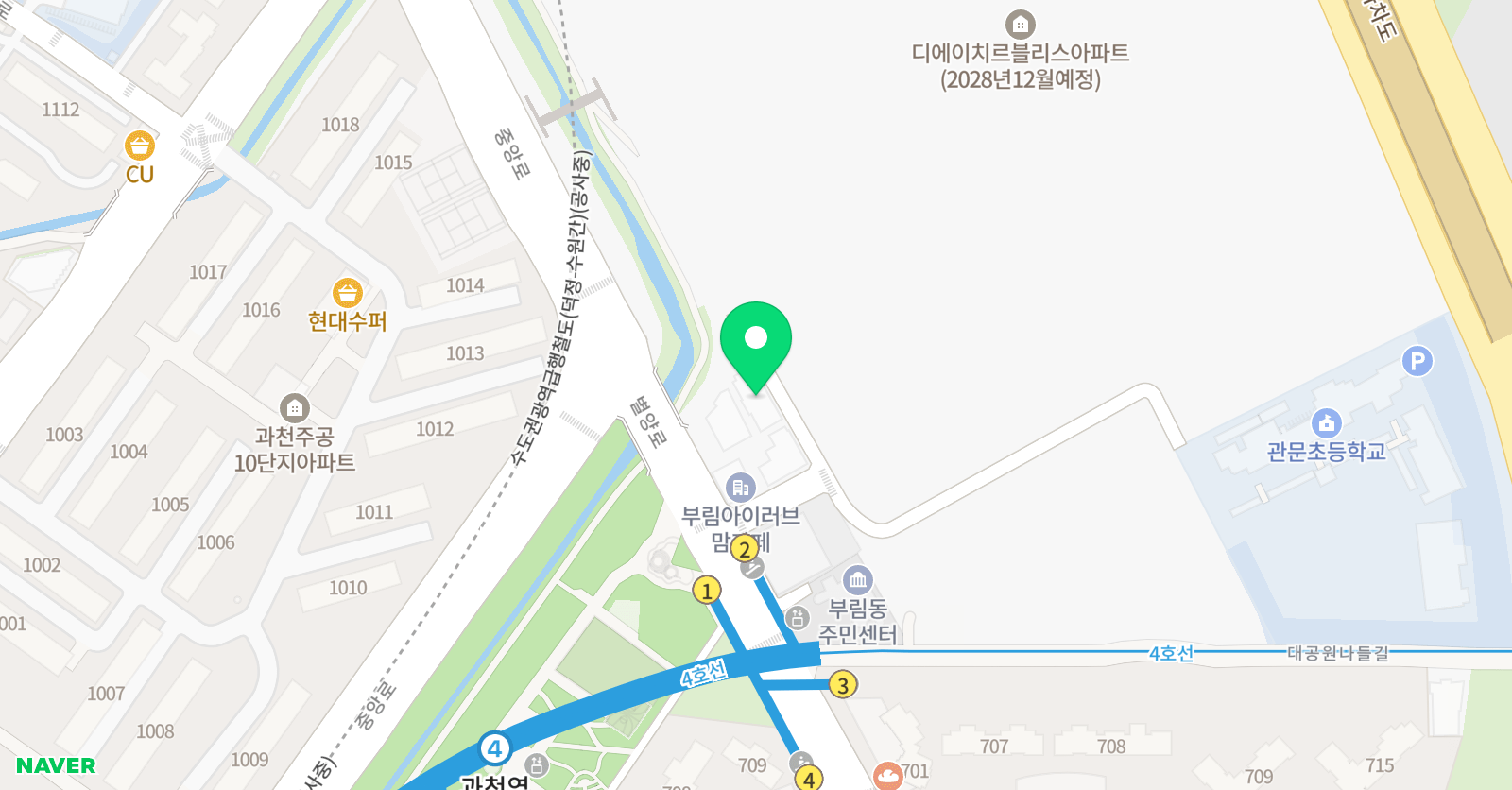 운주 검도관 위치