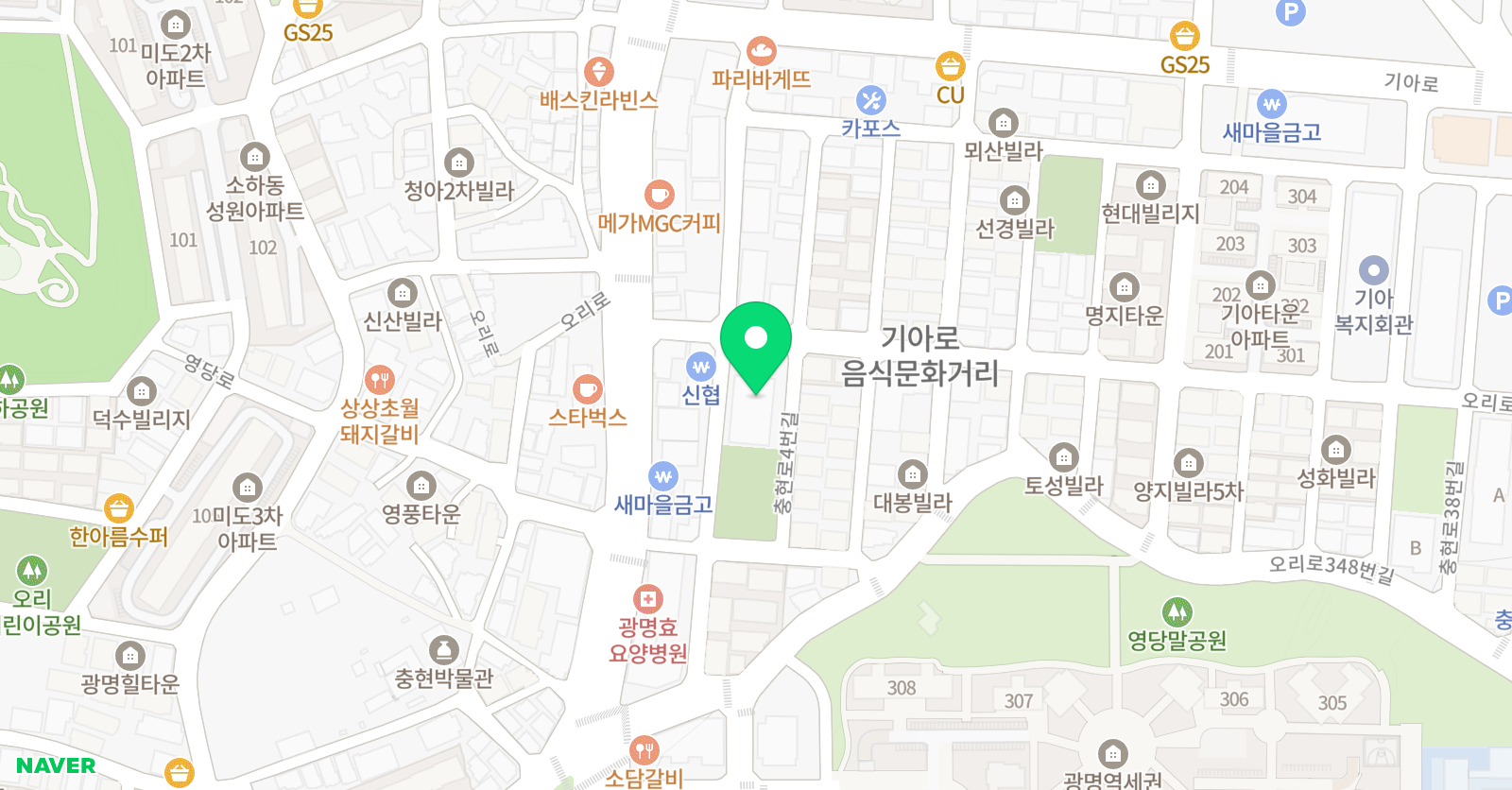 광명시여성비전센터 수영장 위치