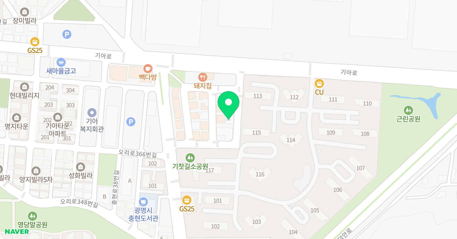 충현 미술학원 위치