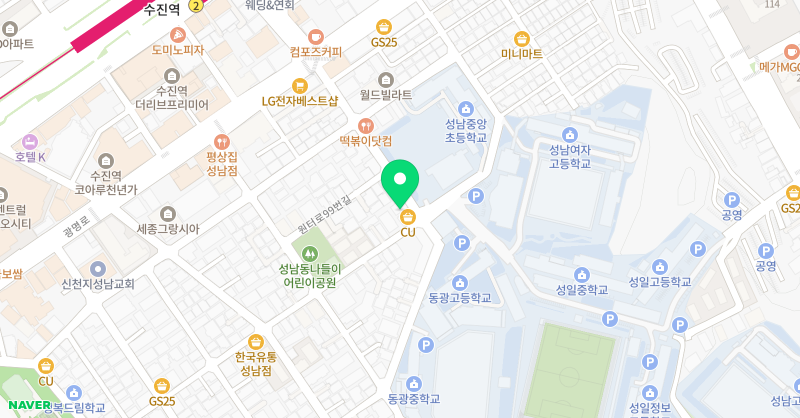 엘리트 영어학원 위치