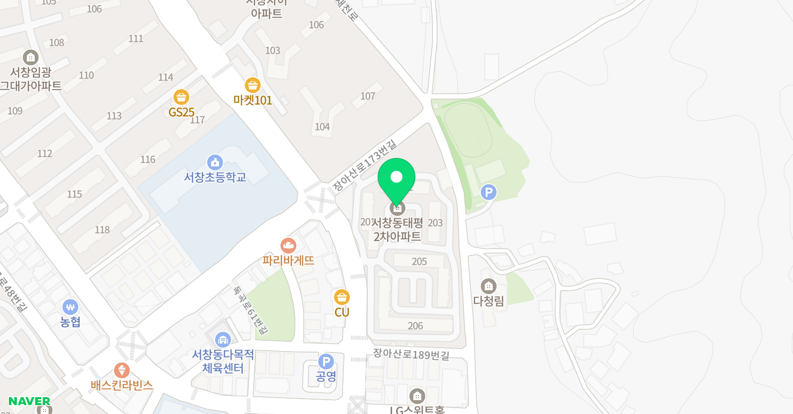 반디 영어학원 위치
